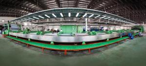 Flat screen printing machine